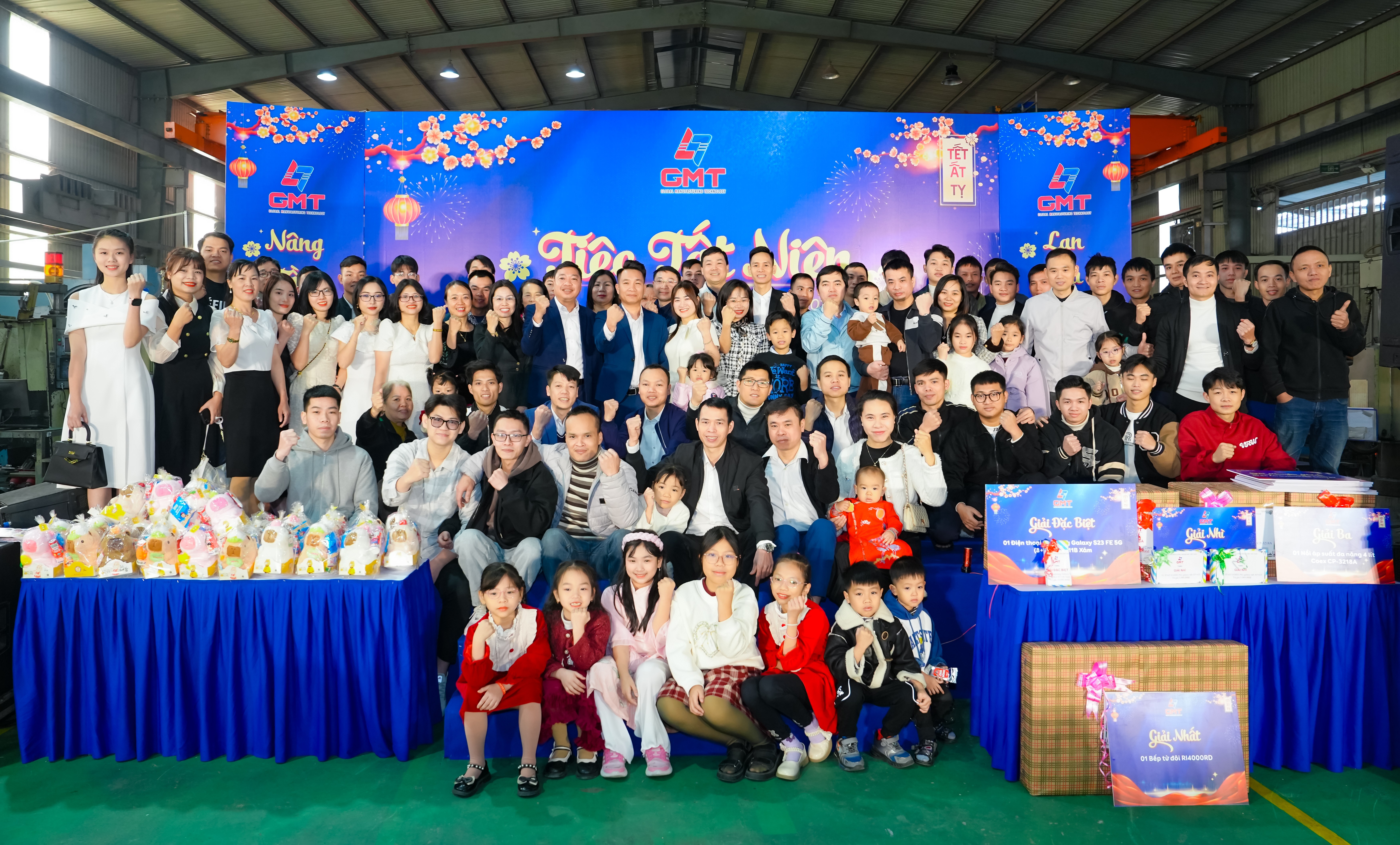 Tiệc Tất niên tại Nhà Máy Công ty Long Thành GMT